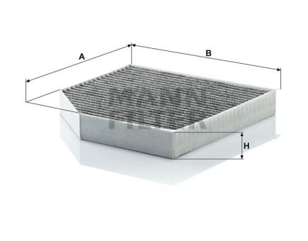 Mann + Hummel Innenraumfilterelement (Aktivkohle) CUK 2641 