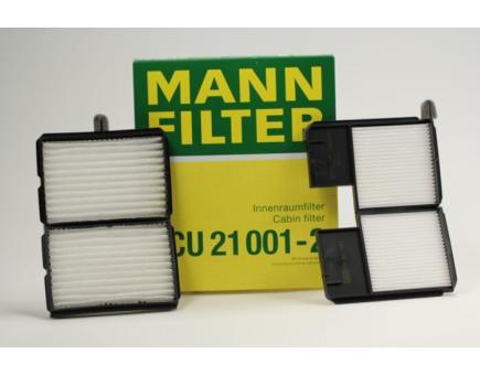 Mann + Hummel Innenraumfilterelement CU 21 001-2 