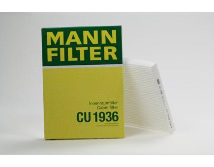 Mann + Hummel Innenraumfilterelement CU 1936 