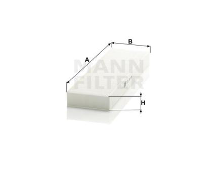 Mann + Hummel Innenraumfilterelement CU 30 004 