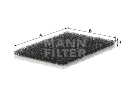 Mann + Hummel Innenraumfilterelement CU 2304