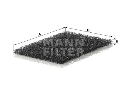 Mann + Hummel Innenraumfilterelement CU 2304 