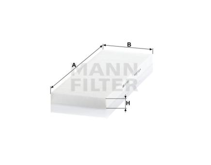 Mann + Hummel Innenraumfilterelement CU 4151 
