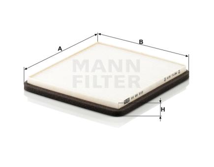 Mann + Hummel Innenraumfilterelement CU 20 010 