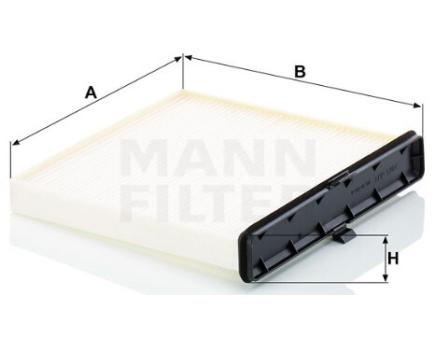 Mann + Hummel Innenraumfilterelement CU 20 018 
