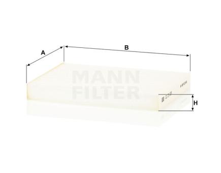 Mann + Hummel Innenraumfilterelement CU 21 009 