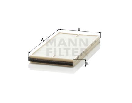 Mann + Hummel Innenraumfilterelement CU 22 002-2 