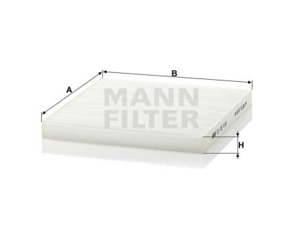 Mann + Hummel Innenraumfilterelement CU 22 010 