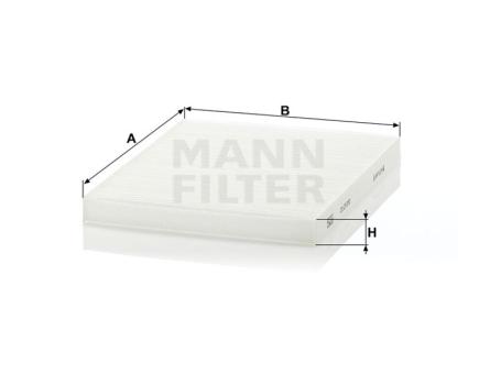 Mann + Hummel Innenraumfilterelement CU 23 010 