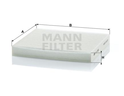 Mann + Hummel Innenraumfilterelement CU 2362 