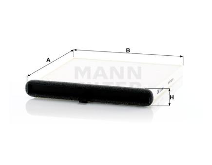 Mann + Hummel Innenraumfilterelement CU 24 009 
