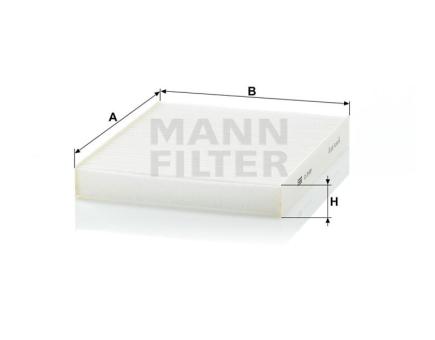 Mann + Hummel Innenraumfilterelement CU 26 001 