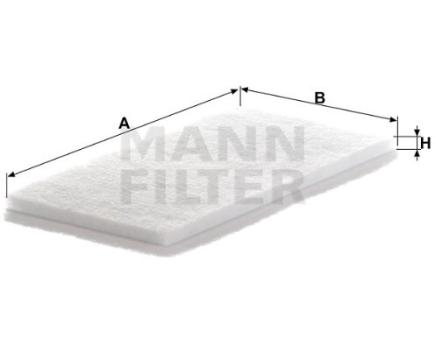 Mann + Hummel Innenraumfilterelement CU 2603 (10) 