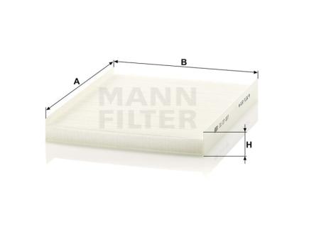 Mann + Hummel Innenraumfilterelement CU 27 007 