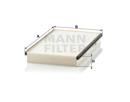 Mann + Hummel Innenraumfilterelement CU 2746 