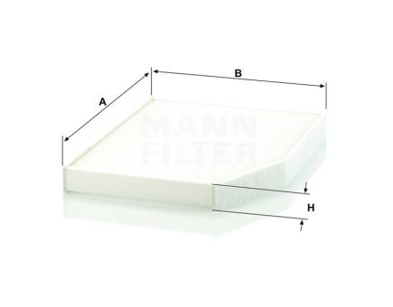 Mann + Hummel Innenraumfilterelement CU 29 007 
