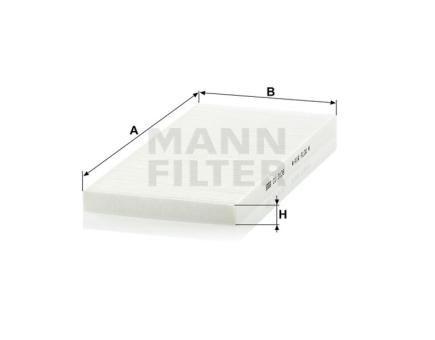 Mann + Hummel Innenraumfilterelement CU 3138 