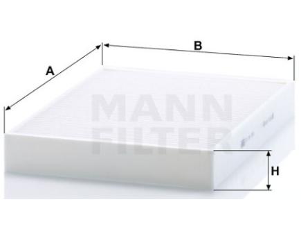 Mann + Hummel Innenraumfilterelement CU 34 003 