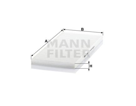 Mann + Hummel Innenraumfilterelement CU 3942 