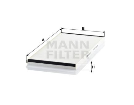 Mann + Hummel Innenraumfilterelement CU 6076 