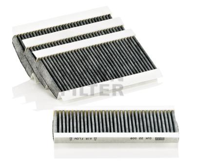 Mann + Hummel Innenraumfilterelement (Aktivkohle) CUK 22 008-4 