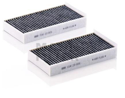 Mann + Hummel Innenraumfilterelement (Aktivkohle) CUK 23 005-2 