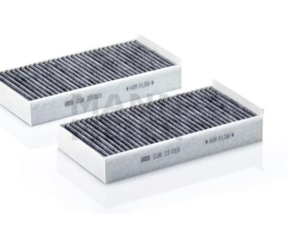 Mann + Hummel Innenraumfilterelement (Aktivkohle) CUK 23 015-2 