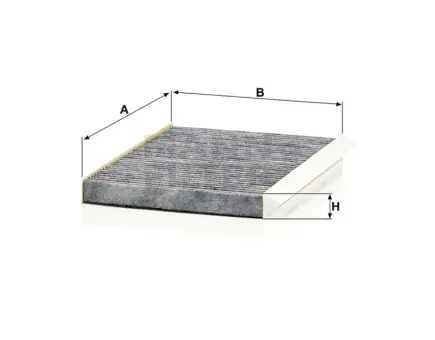 Mann + Hummel Innenraumfilterelement (Aktivkohle) CUK 2532 