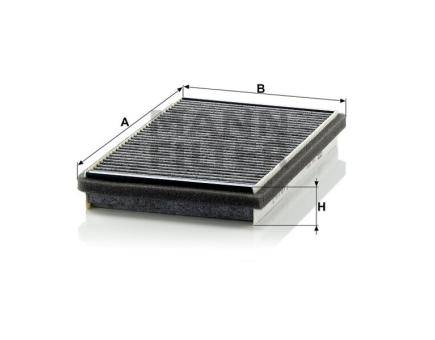 Mann + Hummel Innenraumfilterelement (Aktivkohle) CUK 3020 