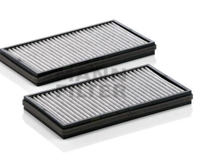 Mann + Hummel Innenraumfilterelement (Aktivkohle) CUK 3124-2 