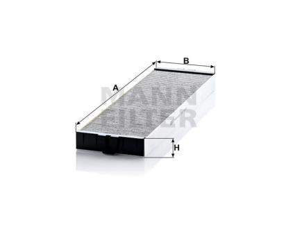 Mann + Hummel Innenraumfilterelement (Aktivkohle) CUK 5258 