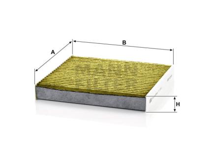 Mann + Hummel Innenraumfilterelement (FreciousPlus) FP 1919 