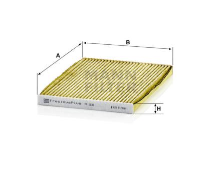 Mann + Hummel Innenraumfilterelement (FreciousPlus) FP 1936 