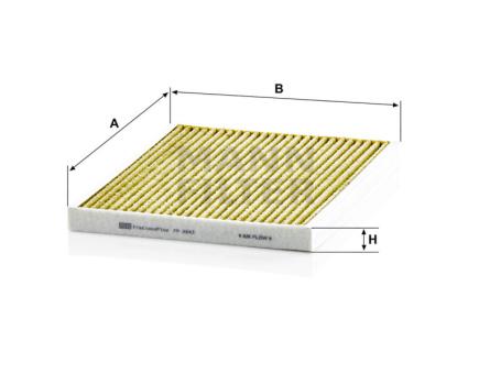 Mann + Hummel Innenraumfilterelement (FreciousPlus) FP 2243 