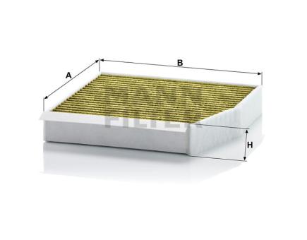 Mann + Hummel Innenraumfilterelement (FreciousPlus) FP 26 007/1 