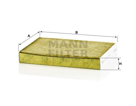 Mann + Hummel Innenraumfilterelement (FreciousPlus) FP 27 009 