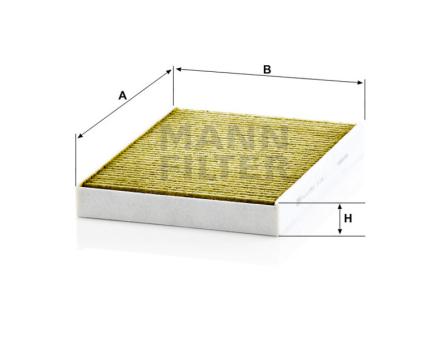 Mann + Hummel Innenraumfilterelement (FreciousPlus) FP 2742 
