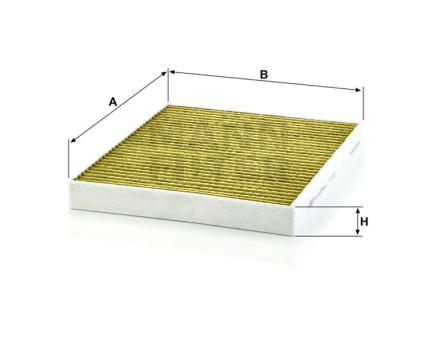 Mann + Hummel Innenraumfilterelement (FreciousPlus) FP 2757 
