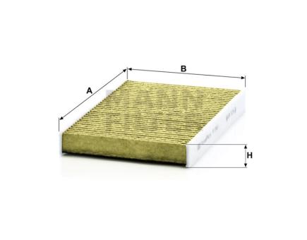 Mann + Hummel Innenraumfilterelement (FreciousPlus) FP 2940 