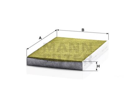 Mann + Hummel Innenraumfilterelement (FreciousPlus) FP 2952 