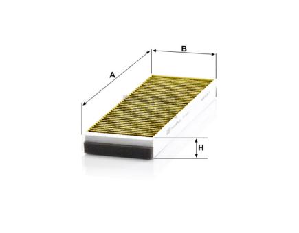 Mann + Hummel Innenraumfilterelement (FreciousPlus) FP 3023-2 