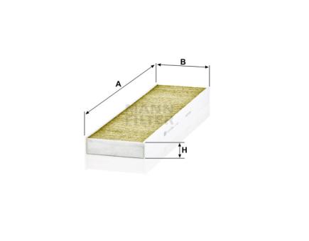Mann + Hummel Innenraumfilterelement (FreciousPlus) FP 4436 