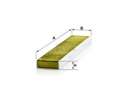 Mann + Hummel Innenraumfilterelement (FreciousPlus) FP 5141 
