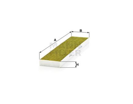 Mann + Hummel Innenraumfilterelement (FreciousPlus) FP 5480