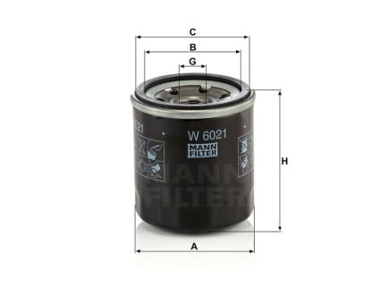 Mann + Hummel Wechselfilter W 6021 
