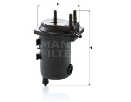 Mann + Hummel Kraftstoff-Leitungsfilter Inline WK 939/10 x 