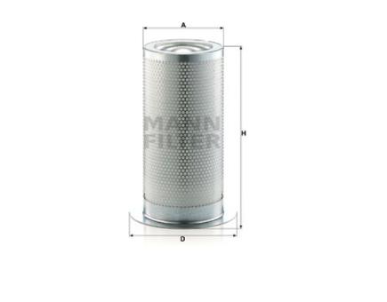 Mann + Hummel Luftentölelement (inkl. Dichtung) LE 27 002 x 