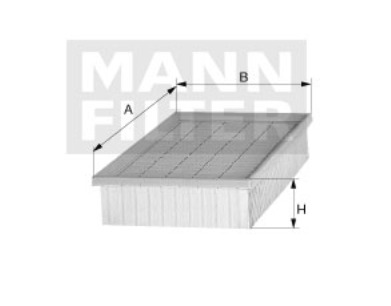 Mann + Hummel Luftfilterelement C 28 043