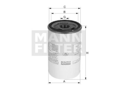Mann + Hummel Kraftstoffwechselfilter WK 9059 