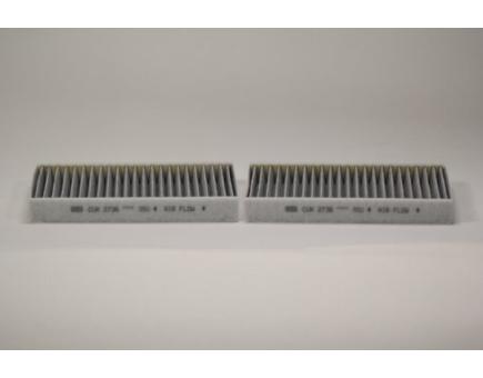 Mann + Hummel Innenraumfilterelement (Aktivkohle) CUK 2736-2 